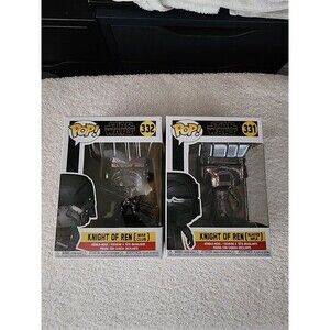 Funko Pop! 2 lot Knight of Ren 331 and 332